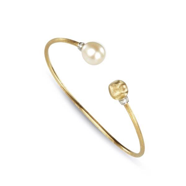 MARCO BICEGO 18K GOLD BANGLE FROM THE AFRICA COLLECTION