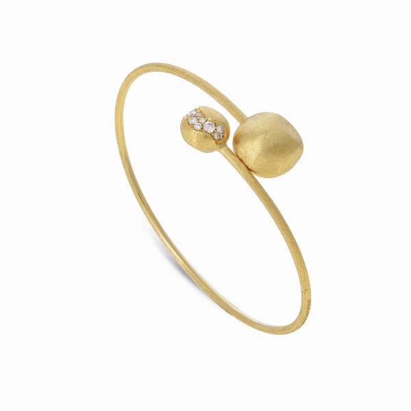 MARCO BICEGO 18K GOLD BANGLE FROM THE AFRICA COLLECTION