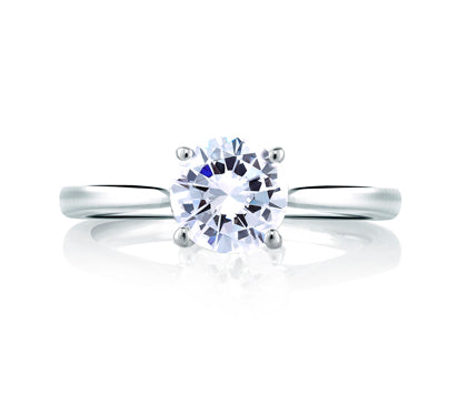 A.JAFFE SEASONS OF LOVE ART INSPIRED SOLITAIRE RING