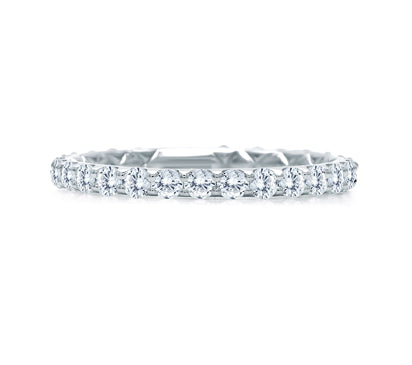 A.JAFFE QUILTED COLLECTION DELICATE QUILTED ANNIVERSARY BAND 0.33